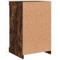 vidaXL Aparador con luces LED roble ahumado 41x37x67 cm vidaXL Aparador con luces LED roble ahumado 41x37x67 cm