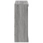 vidaXL Aparador con luces LED gris Sonoma 81x37x100 cm vidaXL Aparador con luces LED gris Sonoma 81x37x100 cm