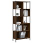 vidaXL Estantería madera de ingeniería marrón roble 72x28x172 cm vidaXL Estantería madera de ingeniería marrón roble 72x28x172 cm