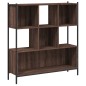 vidaXL Estantería madera de ingeniería marrón roble 102x28x172 cm