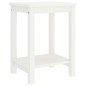 vidaXL Mesita de noche madera maciza de mango blanco 40x30x50 cm vidaXL Mesita de noche madera maciza de mango blanco 40x30x50 cm