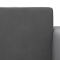 vidaXL Sofá cama de niños 2 plazas felpa suave gris antracita vidaXL Sofá cama de niños 2 plazas felpa suave gris antracita