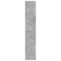 vidaXL Mueble zapatero 4 cajones abatibles gris hormigón 80x34x187,5cm vidaXL Mueble zapatero 4 cajones abatibles gris hormigón 80x34x187,5cm