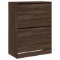 vidaXL Mueble zapatero 2 cajones abatibles marrón roble 80x42x108 cm vidaXL Mueble zapatero 2 cajones abatibles marrón roble 80x42x108 cm