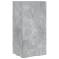 vidaXL Muebles TV pared con LED 4 pzas madera ingeniería gris hormigón vidaXL Muebles TV pared con LED 4 pzas madera ingeniería gris hormigón