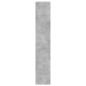 vidaXL Mueble zapatero 4 cajones abatibles gris hormigón 60x34x187,5cm vidaXL Mueble zapatero 4 cajones abatibles gris hormigón 60x34x187,5cm