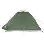 vidaXL Tienda de campaña 2 personas tafetán 185T verde 264x210x125 cm