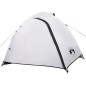 vidaXL Tienda de campaña 4 personas tafetán 185T blanco 267x272x145 cm vidaXL Tienda de campaña 4 personas tafetán 185T blanco 267x272x145 cm