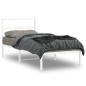 vidaXL Estructura de cama de metal con cabecero blanco 90x190 cm vidaXL Estructura de cama de metal con cabecero blanco 90x190 cm
