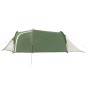vidaXL Tienda de campaña 4 personas tafetán 185T verde 360x140x105 cm
