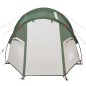 vidaXL Tienda de campaña 3 personas tafetán 185T verde 370x185x116 cm