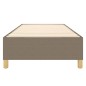 vidaXL Estructura de cama box spring tela gris taupe 90x200 cm vidaXL Estructura de cama box spring tela gris taupe 90x200 cm