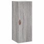 vidaXL Aparador alto madera contrachapada gris Sonoma 34,5x34x180 cm vidaXL Aparador alto madera contrachapada gris Sonoma 34,5x34x180 cm