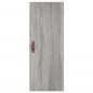 vidaXL Aparador alto madera contrachapada gris Sonoma 34,5x34x180 cm vidaXL Aparador alto madera contrachapada gris Sonoma 34,5x34x180 cm