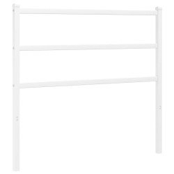 vidaXL Cabecero de metal blanco 107 cm