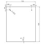 vidaXL Marquesina de puerta vidrio VSG y acero inoxidable 90x75 cm vidaXL Marquesina de puerta vidrio VSG y acero inoxidable 90x75 cm