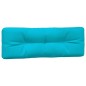 vidaXL Cojines para asiento de palets 5 piezas tela turquesa vidaXL Cojines para asiento de palets 5 piezas tela turquesa