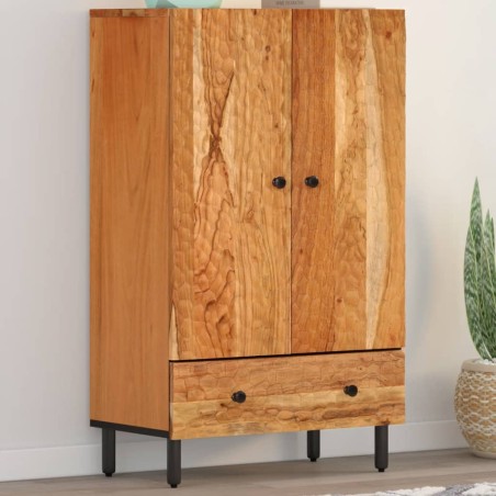 vidaXL Aparador alto madera maciza de acacia 60x33x100 cm