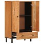 vidaXL Aparador alto madera maciza de acacia 60x33x100 cm