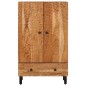 vidaXL Aparador alto madera maciza de acacia 60x33x100 cm