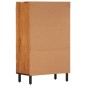 vidaXL Aparador alto madera maciza de acacia 60x33x100 cm