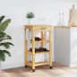 vidaXL Carrito de cocina MONZA madera maciza de pino 48x40x90 cm vidaXL Carrito de cocina MONZA madera maciza de pino 48x40x90 cm