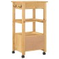 vidaXL Carrito de cocina MONZA madera maciza de pino 48x40x90 cm vidaXL Carrito de cocina MONZA madera maciza de pino 48x40x90 cm