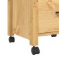vidaXL Carrito de cocina MONZA madera maciza de pino 48x40x90 cm vidaXL Carrito de cocina MONZA madera maciza de pino 48x40x90 cm