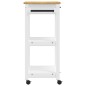 vidaXL Carrito de cocina MONZA madera maciza de pino 60x40x90 cm vidaXL Carrito de cocina MONZA madera maciza de pino 60x40x90 cm
