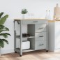 vidaXL Carrito de cocina MONZA madera maciza de pino 84x40x90 cm vidaXL Carrito de cocina MONZA madera maciza de pino 84x40x90 cm