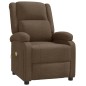 vidaXL Sillón de masaje eléctrico tela marrón vidaXL Sillón de masaje eléctrico tela marrón