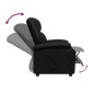 vidaXL Sillón reclinable de cuero sintético negro vidaXL Sillón reclinable de cuero sintético negro