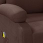vidaXL Sillón de masaje cuero sintético marrón vidaXL Sillón de masaje cuero sintético marrón