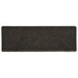 vidaXL Alfombrilla de escaleras 15 uds punzonada antracita 65x21x4 cm vidaXL Alfombrilla de escaleras 15 uds punzonada antracita 65x21x4 cm