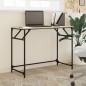 vidaXL Escritorio madera ingeniería y acero roble Sonoma 100x45x76 cm vidaXL Escritorio madera ingeniería y acero roble Sonoma 100x45x76 cm