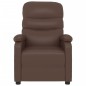 vidaXL Sillón de masaje cuero sintético marrón vidaXL Sillón de masaje cuero sintético marrón