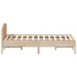 vidaXL Estructura de cama con cabecero madera maciza pino 120x190 cm vidaXL Estructura de cama con cabecero madera maciza pino 120x190 cm