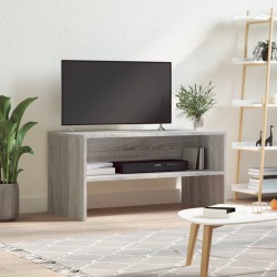vidaXL Mueble de TV madera de ingeniería gris Sonoma 80x40x40 cm