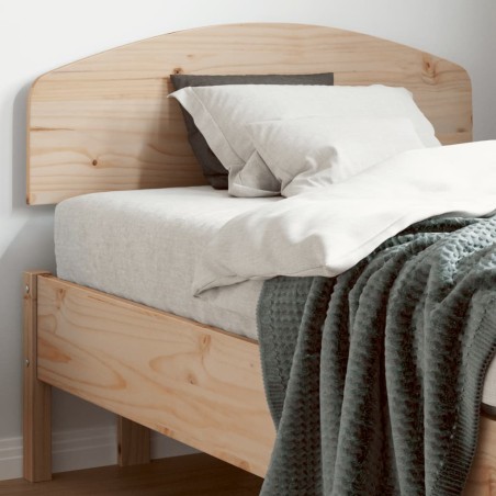 vidaXL Cabecero de madera maciza de pino 100 cm