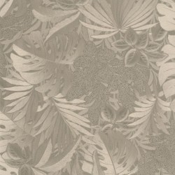 Noordwand Papel de pared Botanica Large Leaves metálico