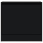 vidaXL Zapatero de madera de ingeniería negro 60x21x57 cm vidaXL Zapatero de madera de ingeniería negro 60x21x57 cm
