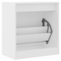 vidaXL Zapatero de madera de ingeniería blanco 60x34x63,5 cm vidaXL Zapatero de madera de ingeniería blanco 60x34x63,5 cm
