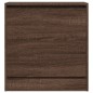 vidaXL Zapatero de madera de ingeniería marrón roble 60x34x63,5 cm vidaXL Zapatero de madera de ingeniería marrón roble 60x34x63,5 cm