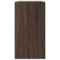 vidaXL Zapatero de madera de ingeniería marrón roble 80x34x63 cm vidaXL Zapatero de madera de ingeniería marrón roble 80x34x63 cm