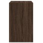 vidaXL Zapatero de madera de ingeniería marrón roble 60x42x69 cm vidaXL Zapatero de madera de ingeniería marrón roble 60x42x69 cm