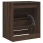 vidaXL Zapatero de madera de ingeniería marrón roble 60x42x69 cm vidaXL Zapatero de madera de ingeniería marrón roble 60x42x69 cm