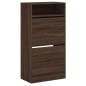 vidaXL Zapatero de madera de ingeniería marrón roble 60x34x116 cm vidaXL Zapatero de madera de ingeniería marrón roble 60x34x116 cm