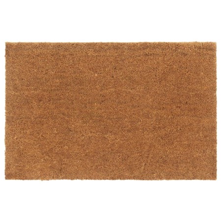 vidaXL Felpudo de fibra de coco natural 65x100 cm