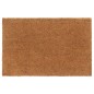 vidaXL Felpudo de fibra de coco natural 65x100 cm vidaXL Felpudo de fibra de coco natural 65x100 cm