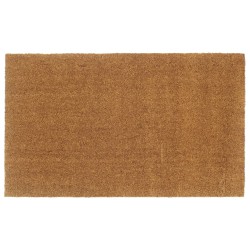 vidaXL Felpudo de fibra de coco natural 90x150 cm